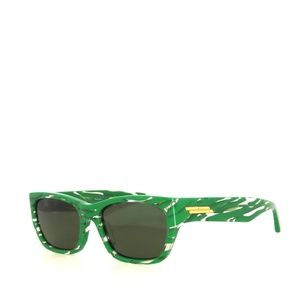 Bottega Veneta BV1143S 1143S 004 55 Green Sunglasses 1143